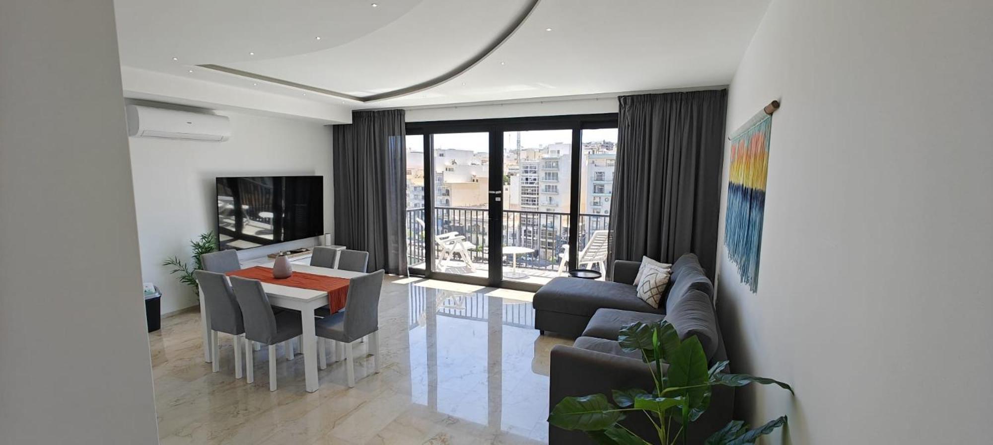 Luxury Sea Front At Spinola Bay St Julians Apartman San Ġiljan Kültér fotó